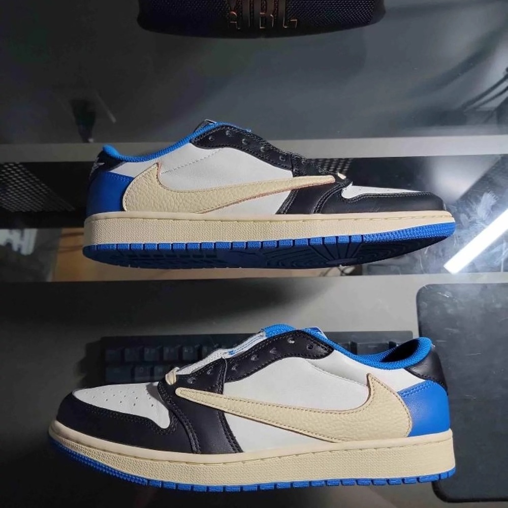 2021 Fragment Design x Travis Scott x Air Jordan 1 Retro Low